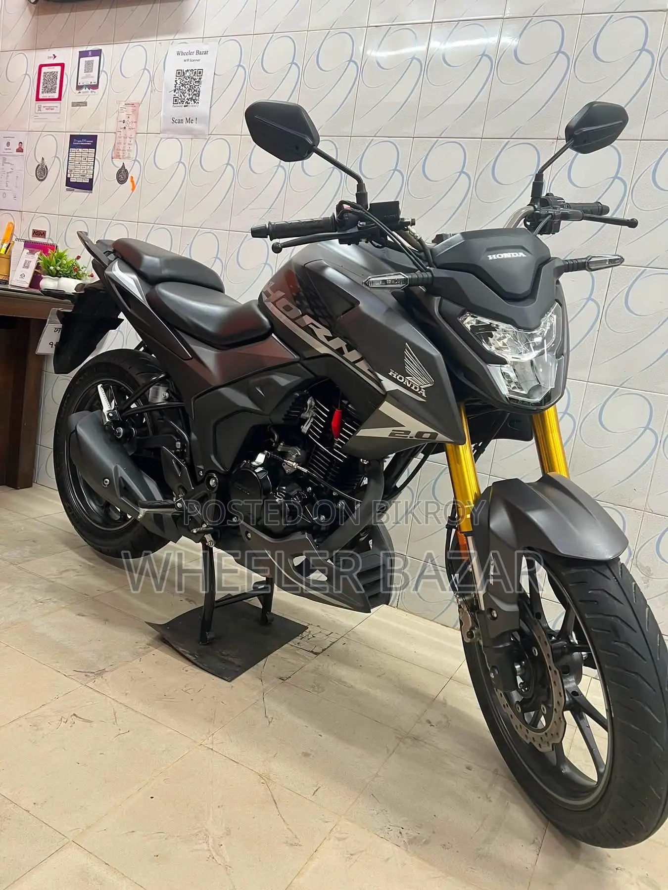 New Honda Hornet 2.0 2026 Black