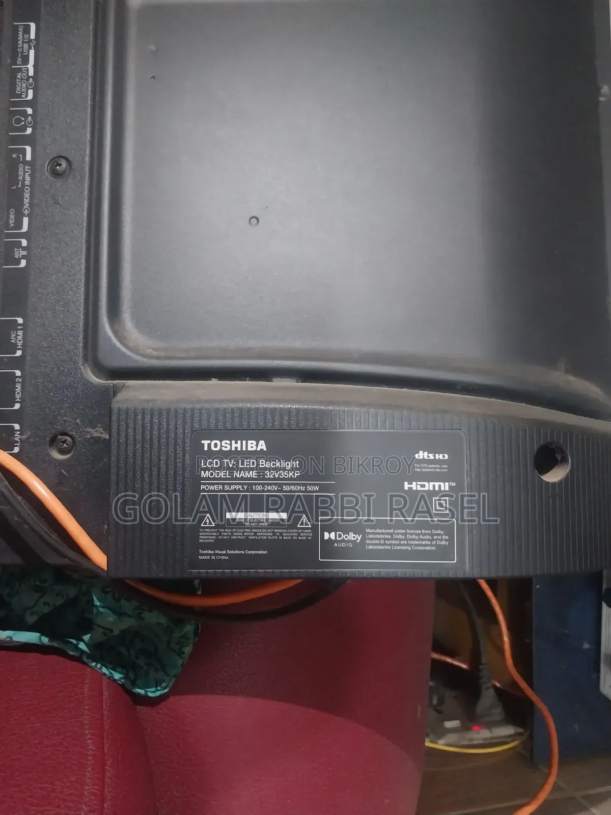 Toshiba 32 Inch LED TV for Salel