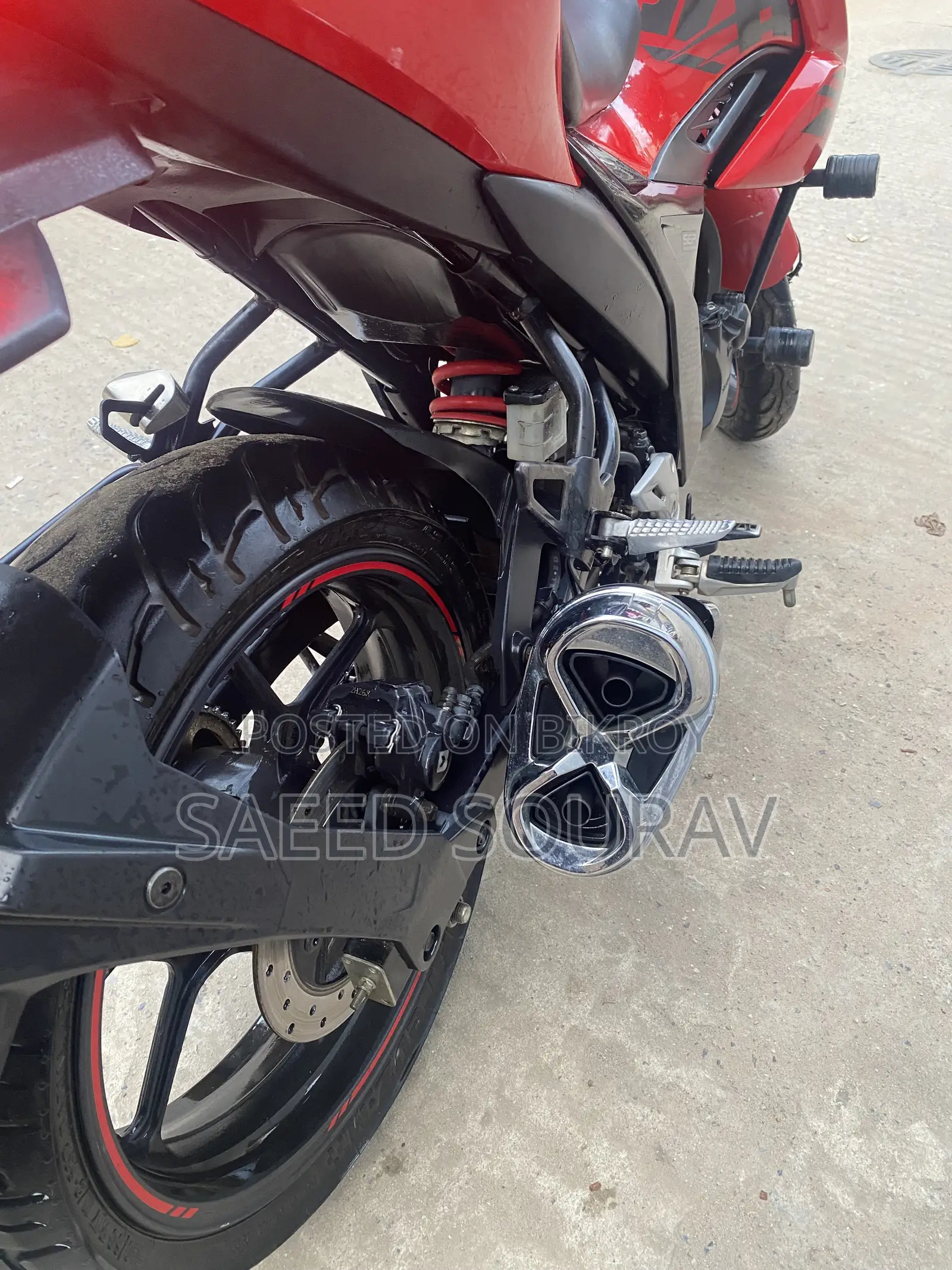 Suzuki Gixxer 2022 Red
