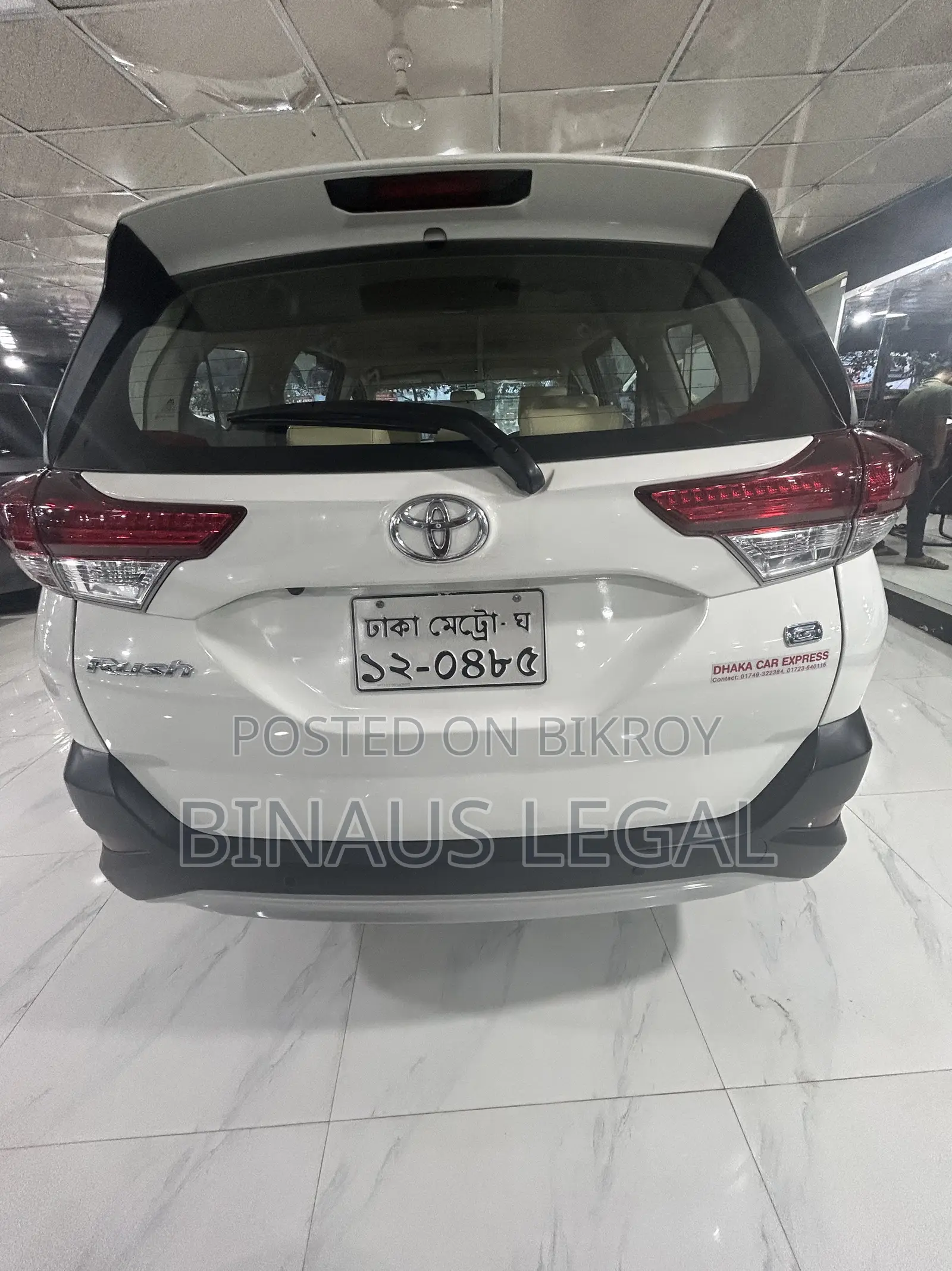 Toyota Rush 2022 White
