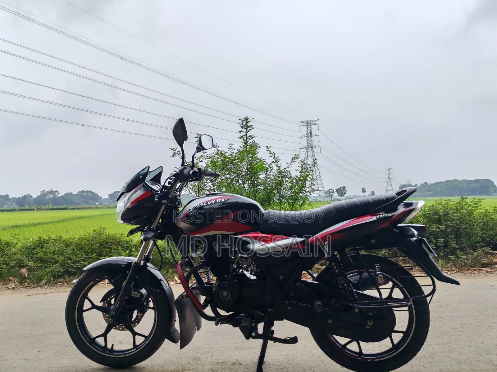 Bajaj Discover 110 2024 Black