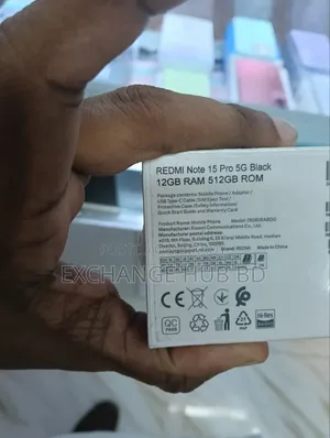 New Xiaomi Redmi Note 15 Pro 512 GB Black
