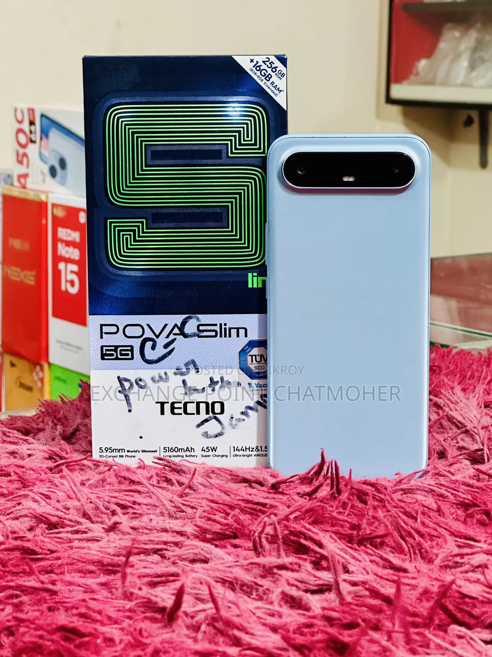Tecno Pova Slim 5G 256 GB Graphite