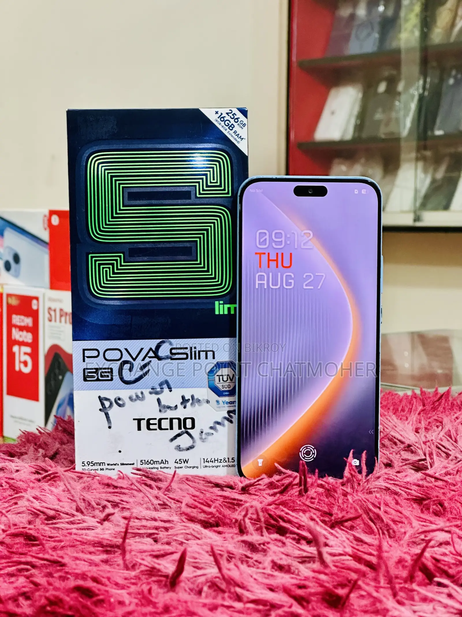 Tecno Pova Slim 5G 256 GB Graphite