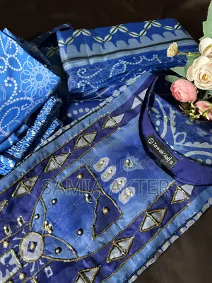 Indian Soft Organza 3 Pis