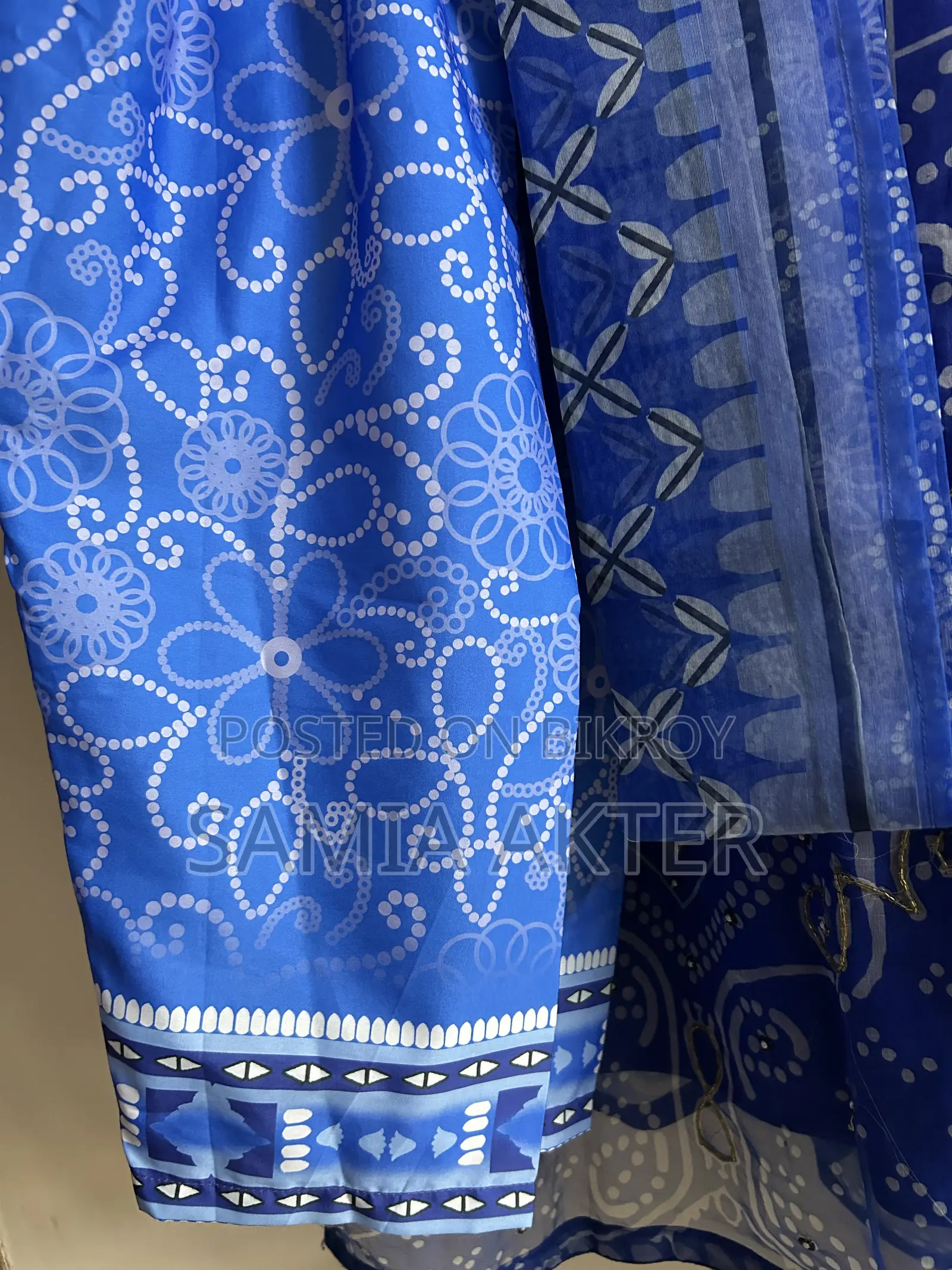 Indian Soft Organza 3 Pis