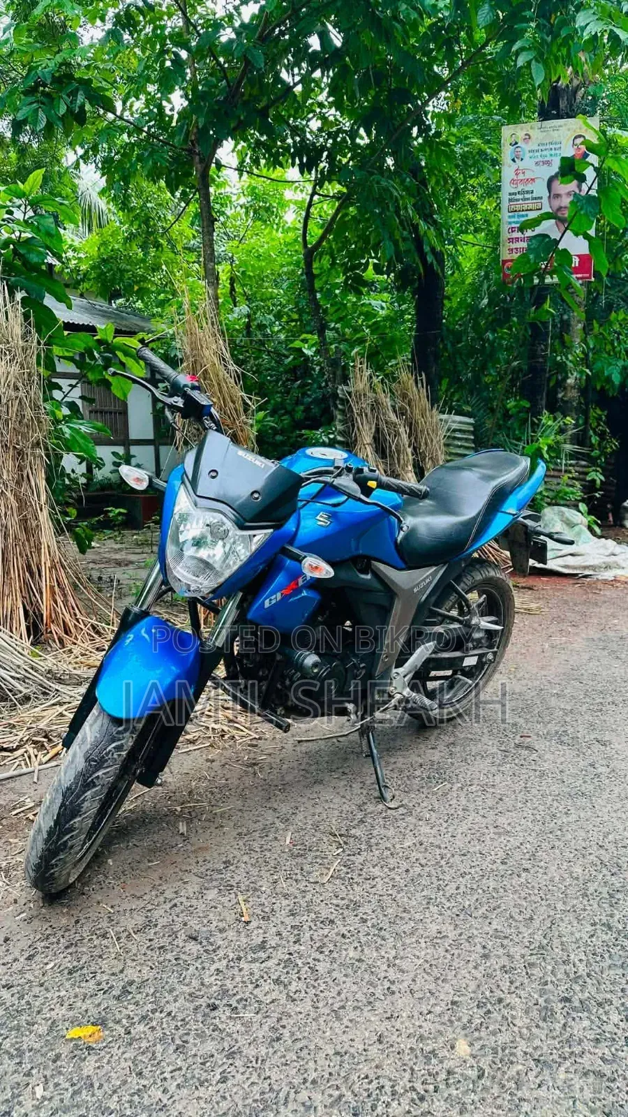 Suzuki Gixxer 2022 Blue