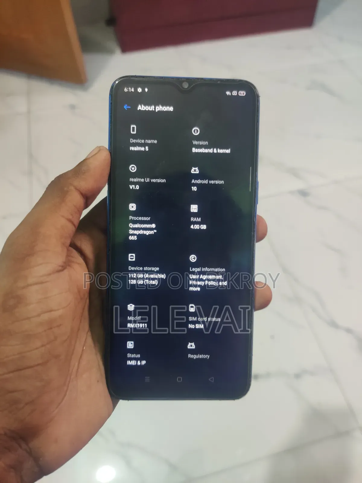 Realme 5 128 GB Blue