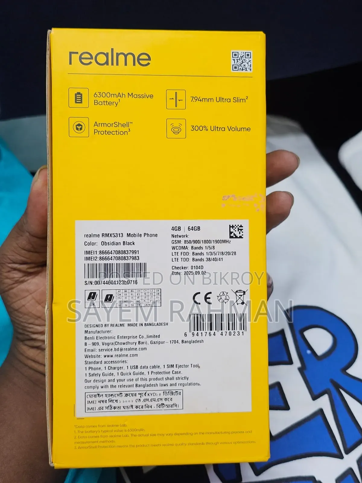 Realme Note 70 64 GB Black