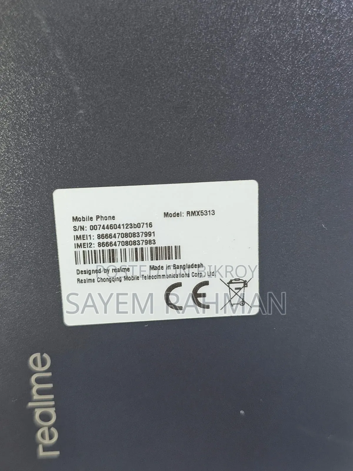 Realme Note 70 64 GB Black