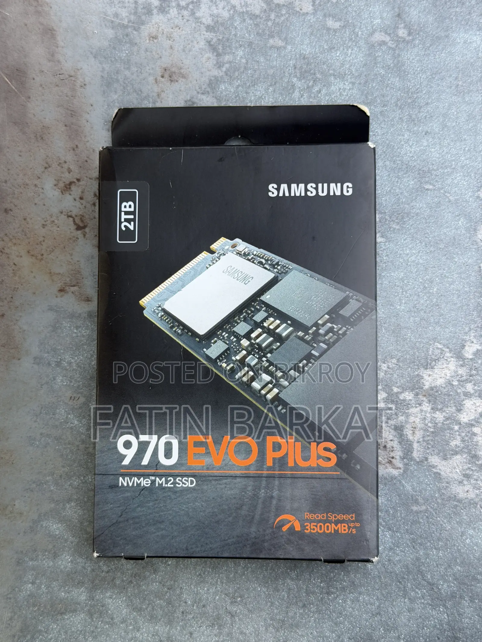 Samsung 970 Evo Plus Nvme 2TB Gen 3