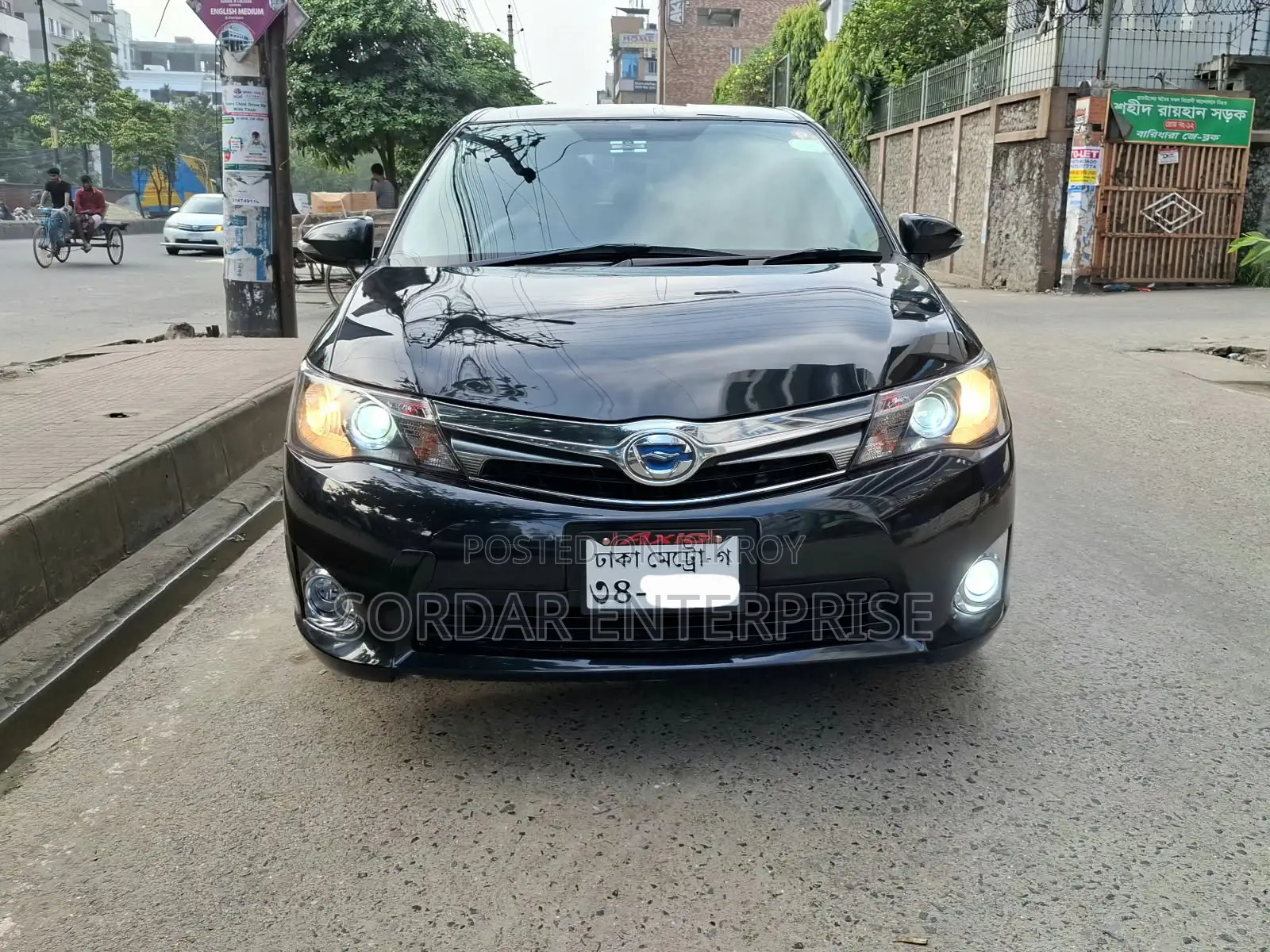 Toyota Axio 1.5 Hybrid G 2WD 2013 Black