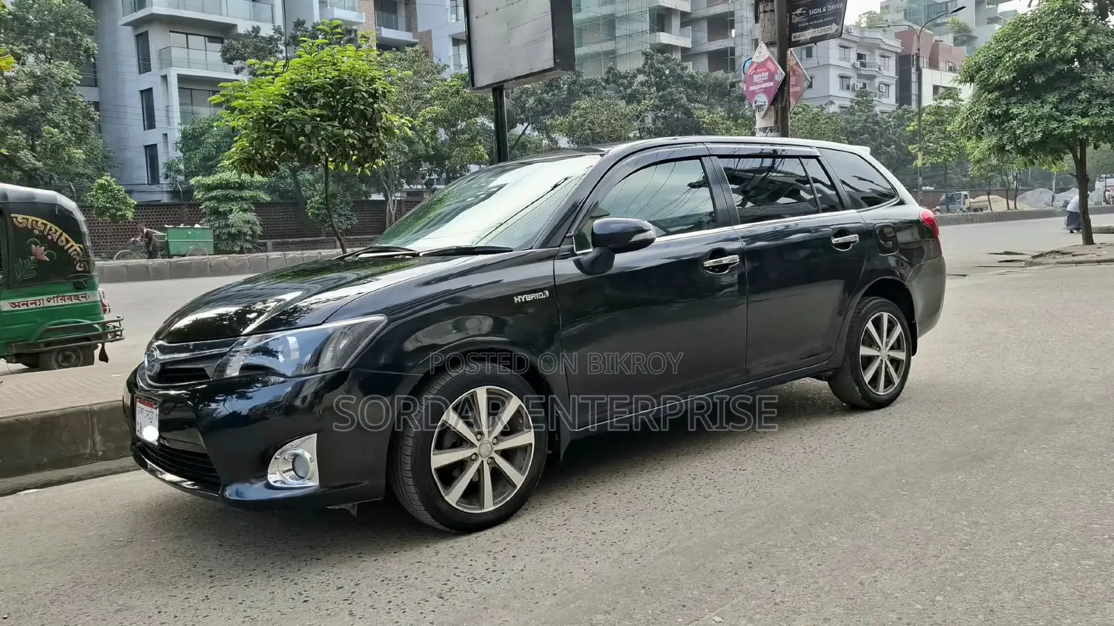 Toyota Axio 1.5 Hybrid G 2WD 2013 Black