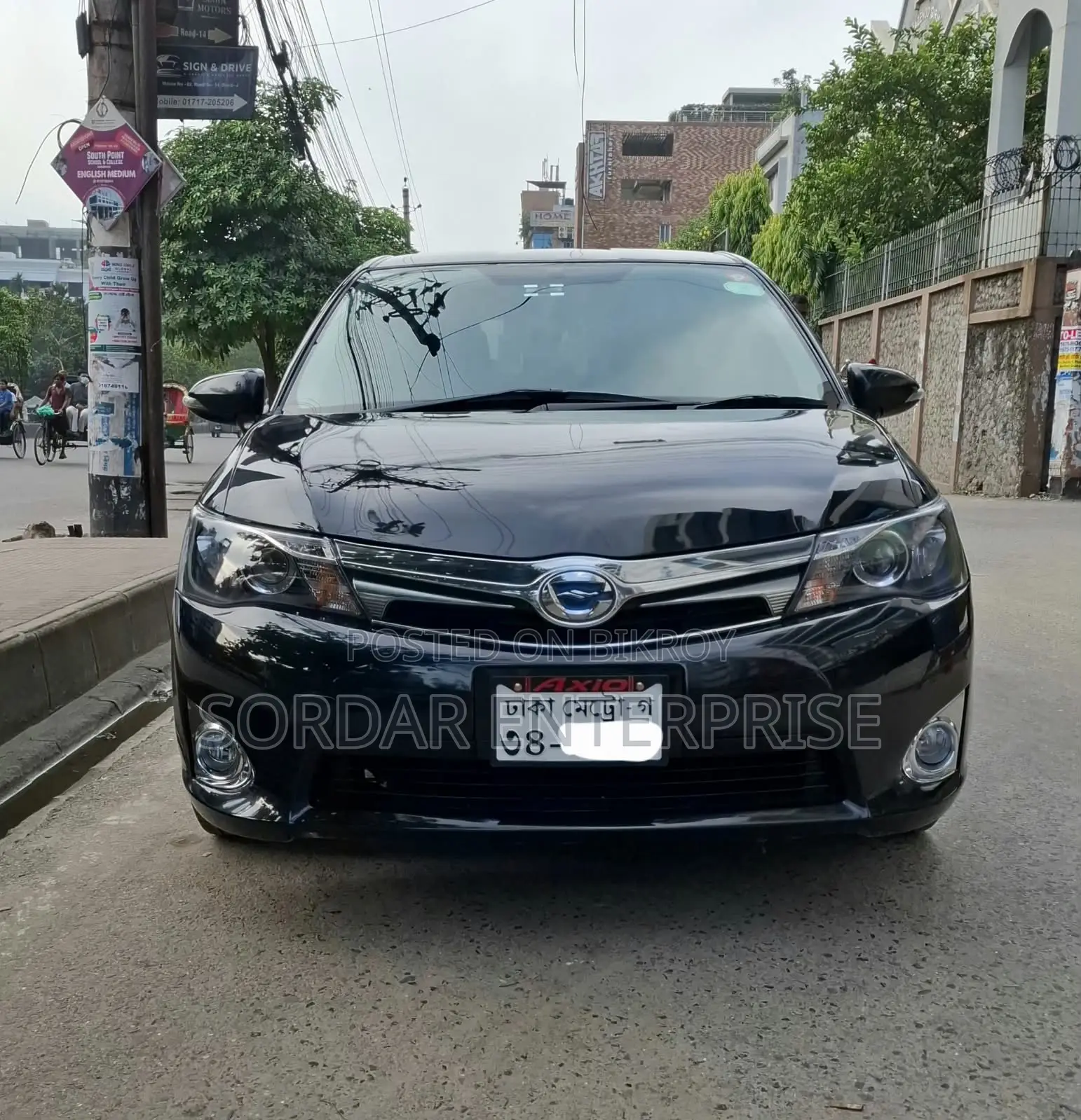 Toyota Axio 1.5 Hybrid G 2WD 2013 Black