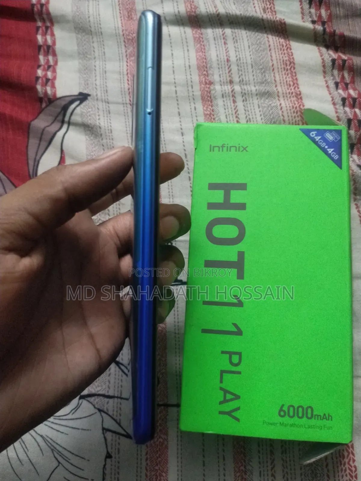 Infinix Hot 11 Play 64 GB Purple