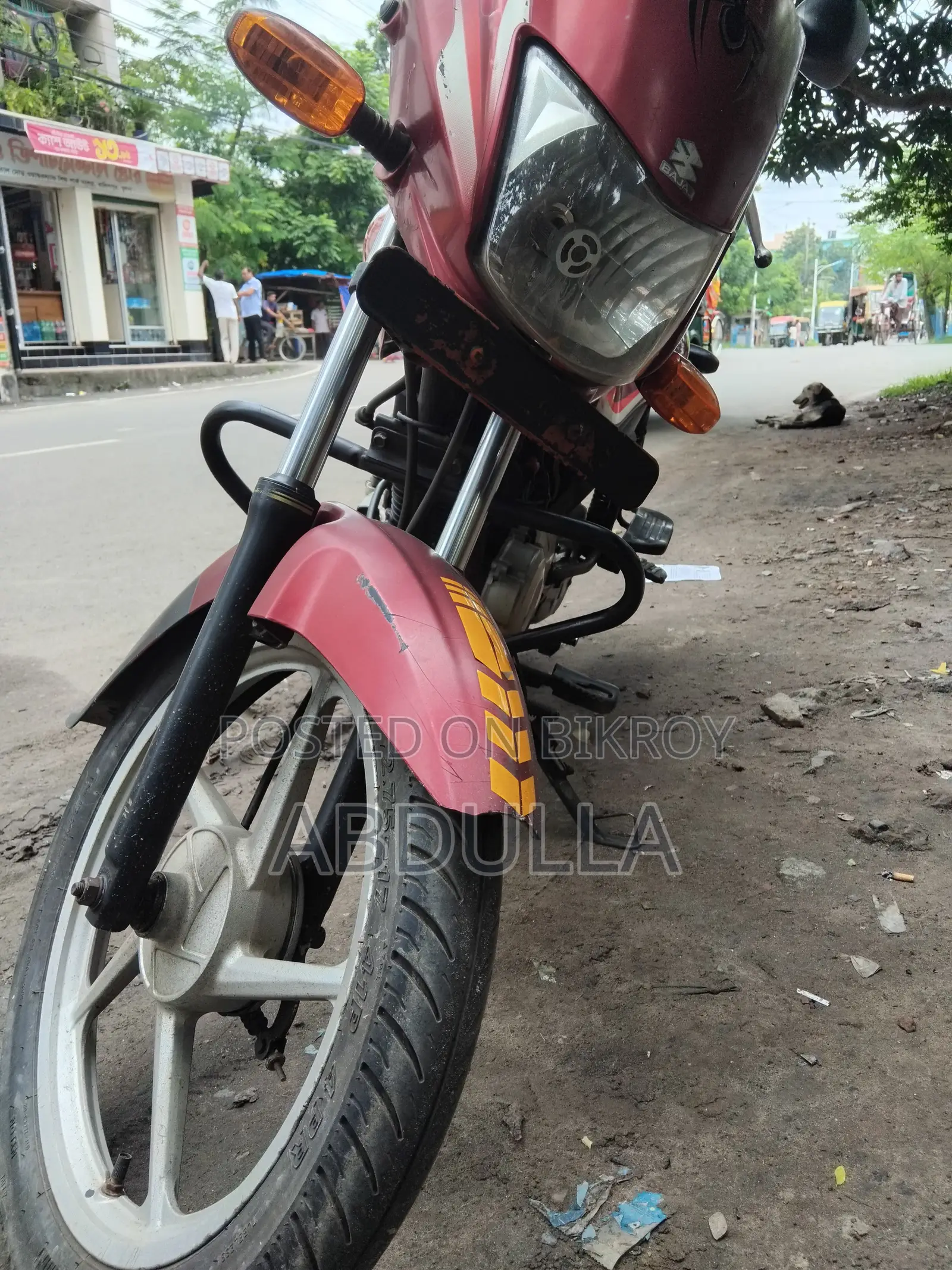 Bajaj Platina 100 2017 Red