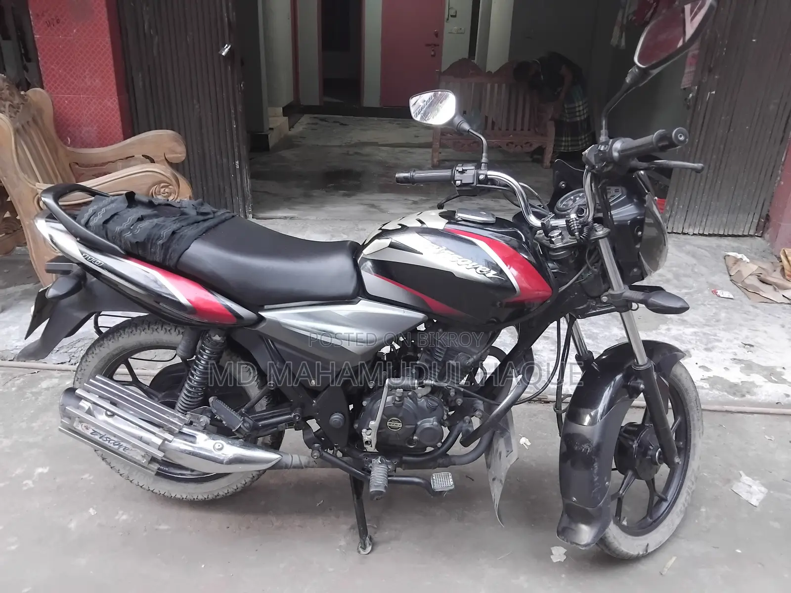 Bajaj Discover 110 2018 Black