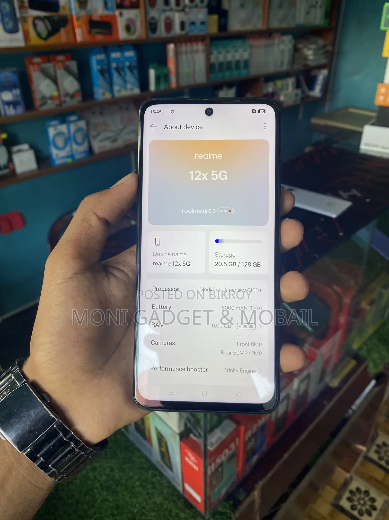 New Realme 12 5G 128 GB