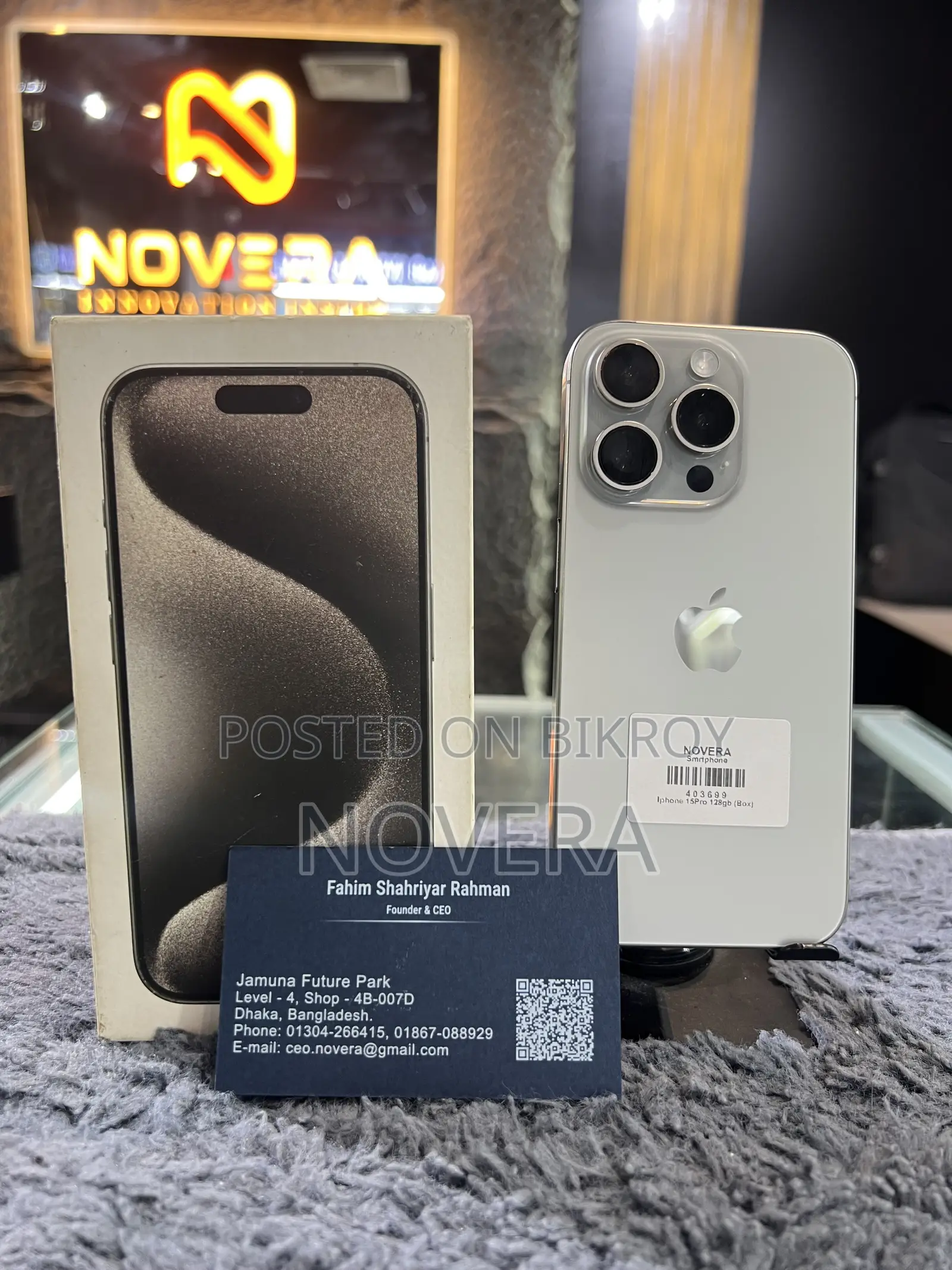 Apple iPhone 15 Pro 128 GB Silver