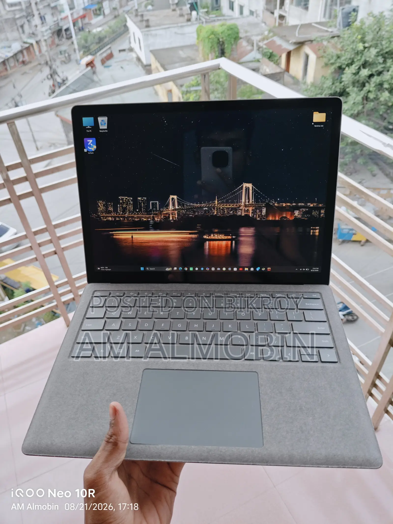 Laptop Microsoft Surface Laptop 4 16GB AMD Ryzen 5 SSD 256GB