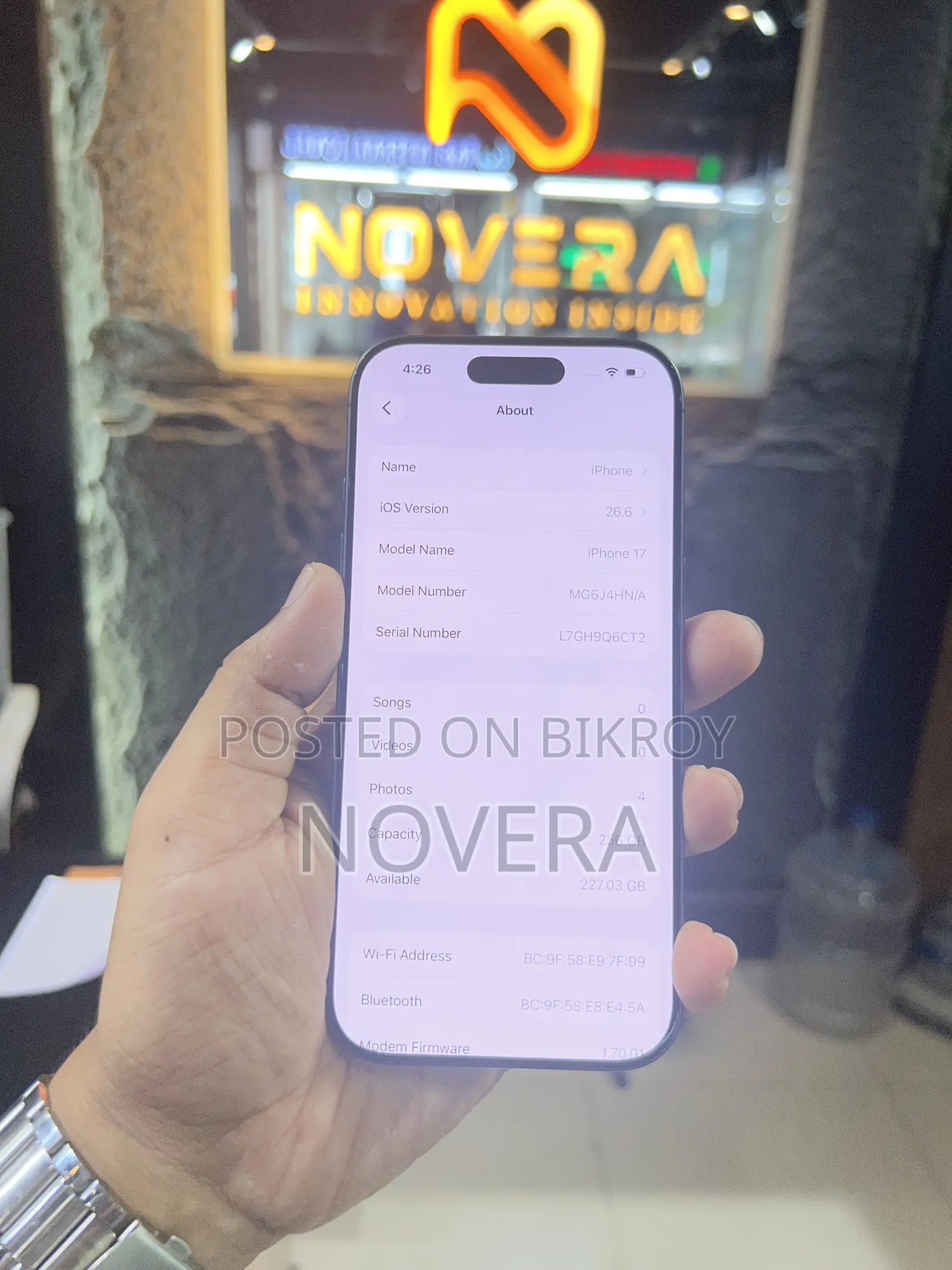 Apple iPhone 17 256 GB Black