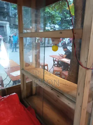 Wood Food Cart