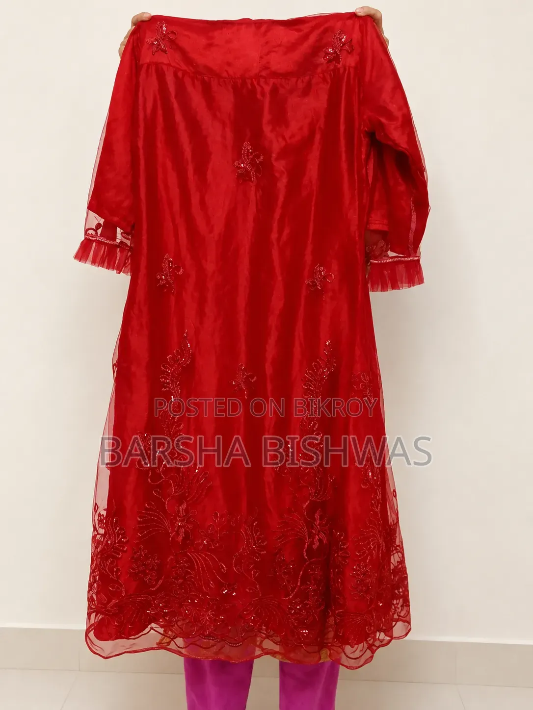 Gorgeous Red Party Dress – Size 40
