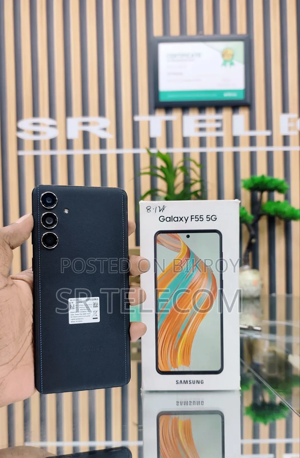 Samsung Galaxy F55 128 GB Black