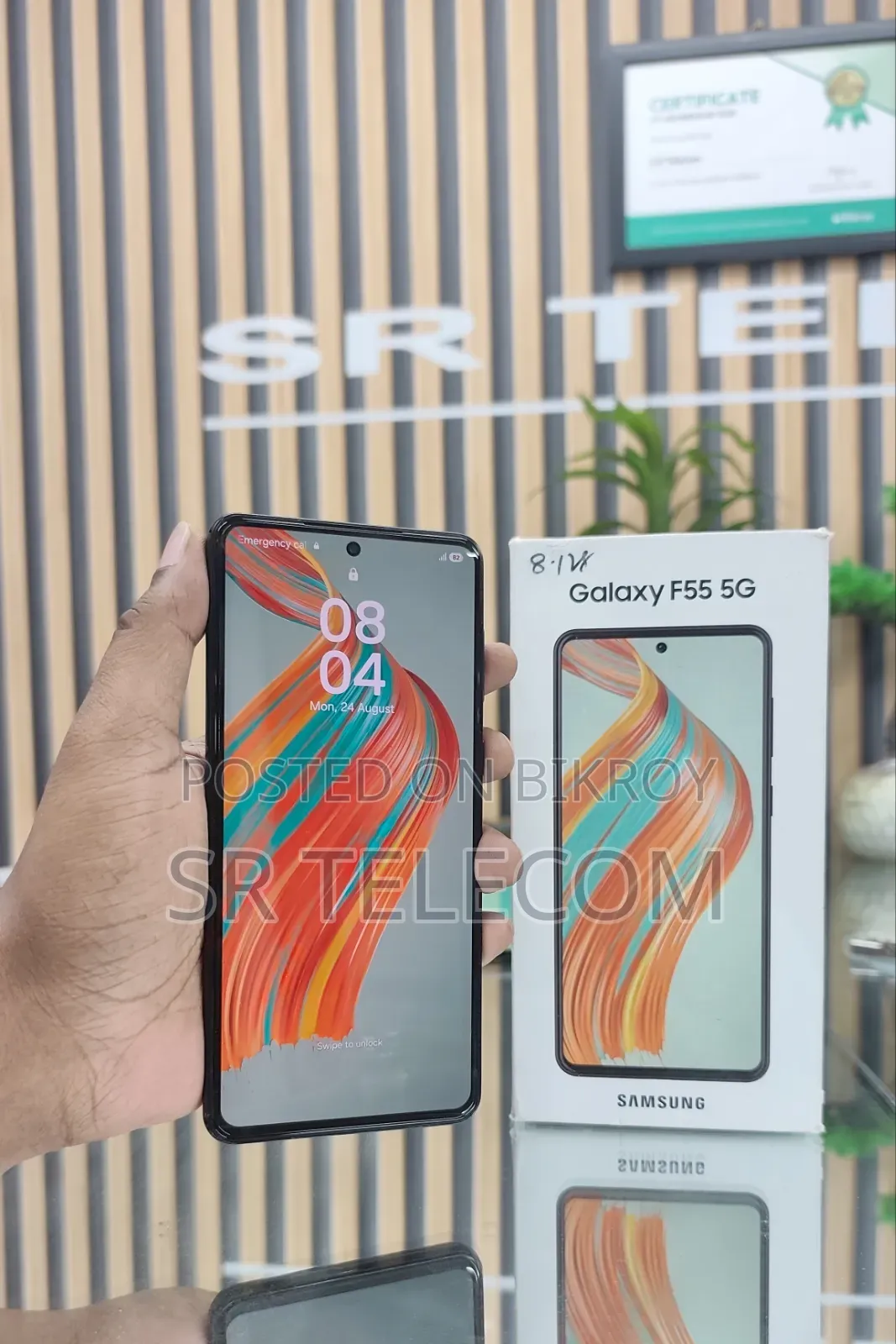 Samsung Galaxy F55 128 GB Black