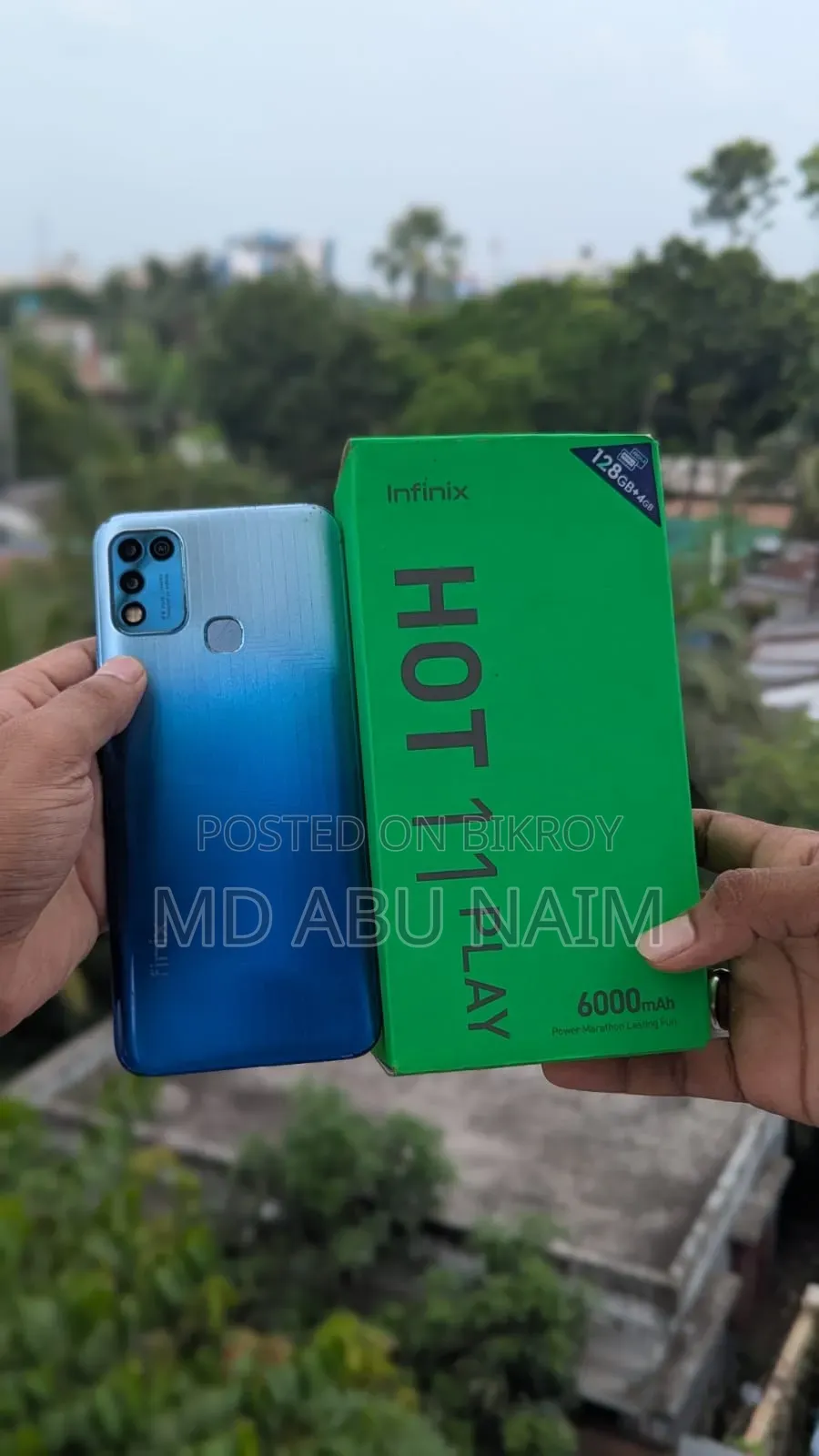 Infinix Hot 11 Play 128 GB Gray
