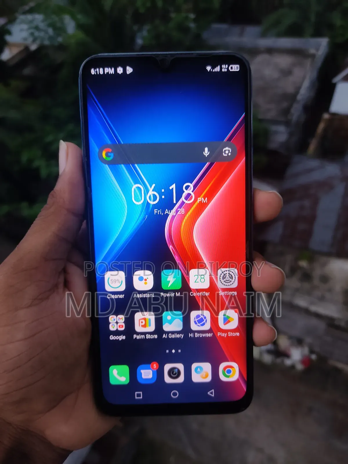 Infinix Hot 11 Play 128 GB Gray