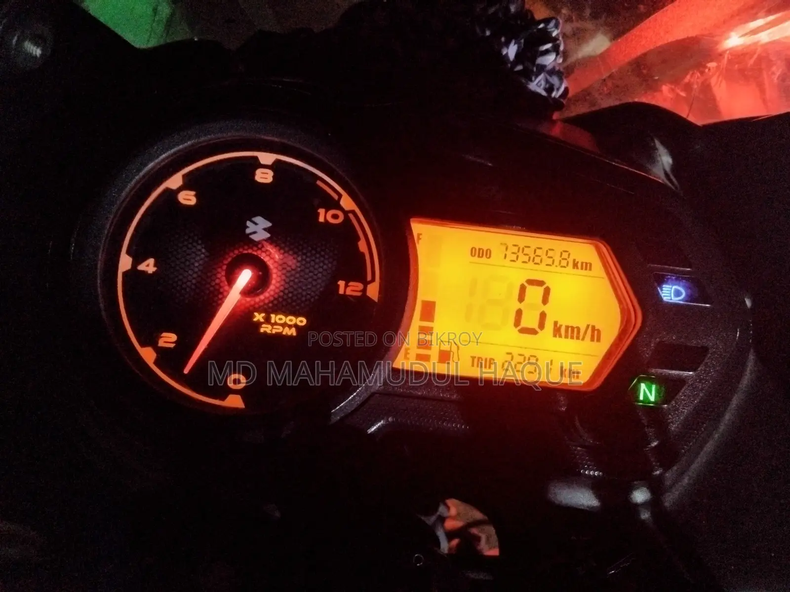 Bajaj Discover 110 2018 Black