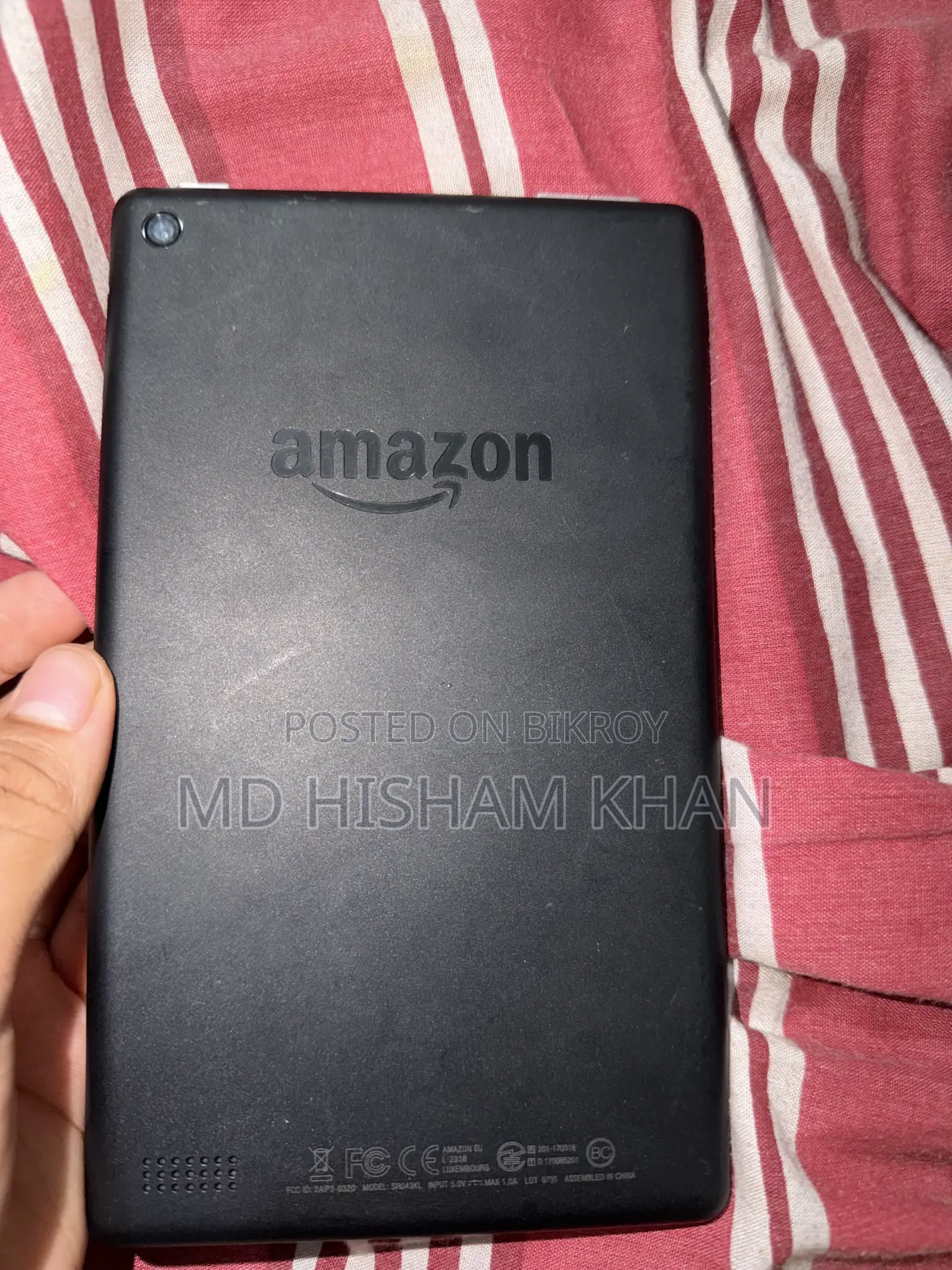 Amazon Fire 7 (2017) 8 GB Black
