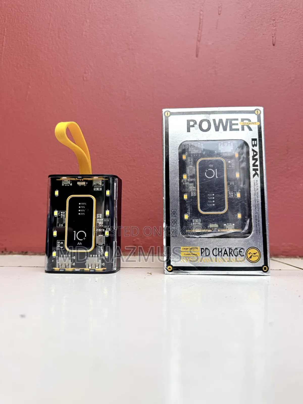20000 Mah Transparent Power Bank