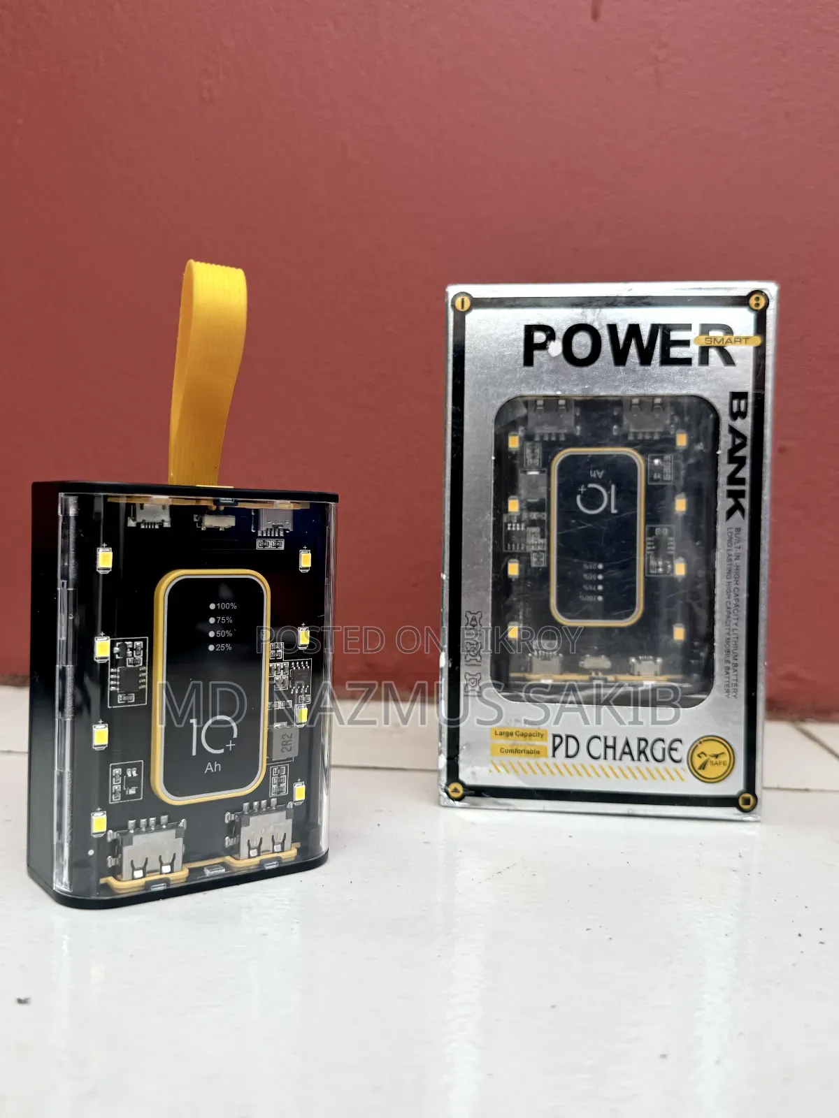 20000 Mah Transparent Power Bank