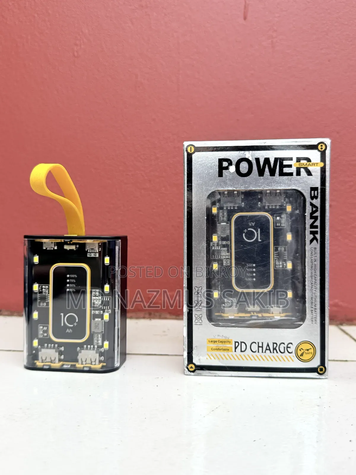 20000 Mah Transparent Power Bank