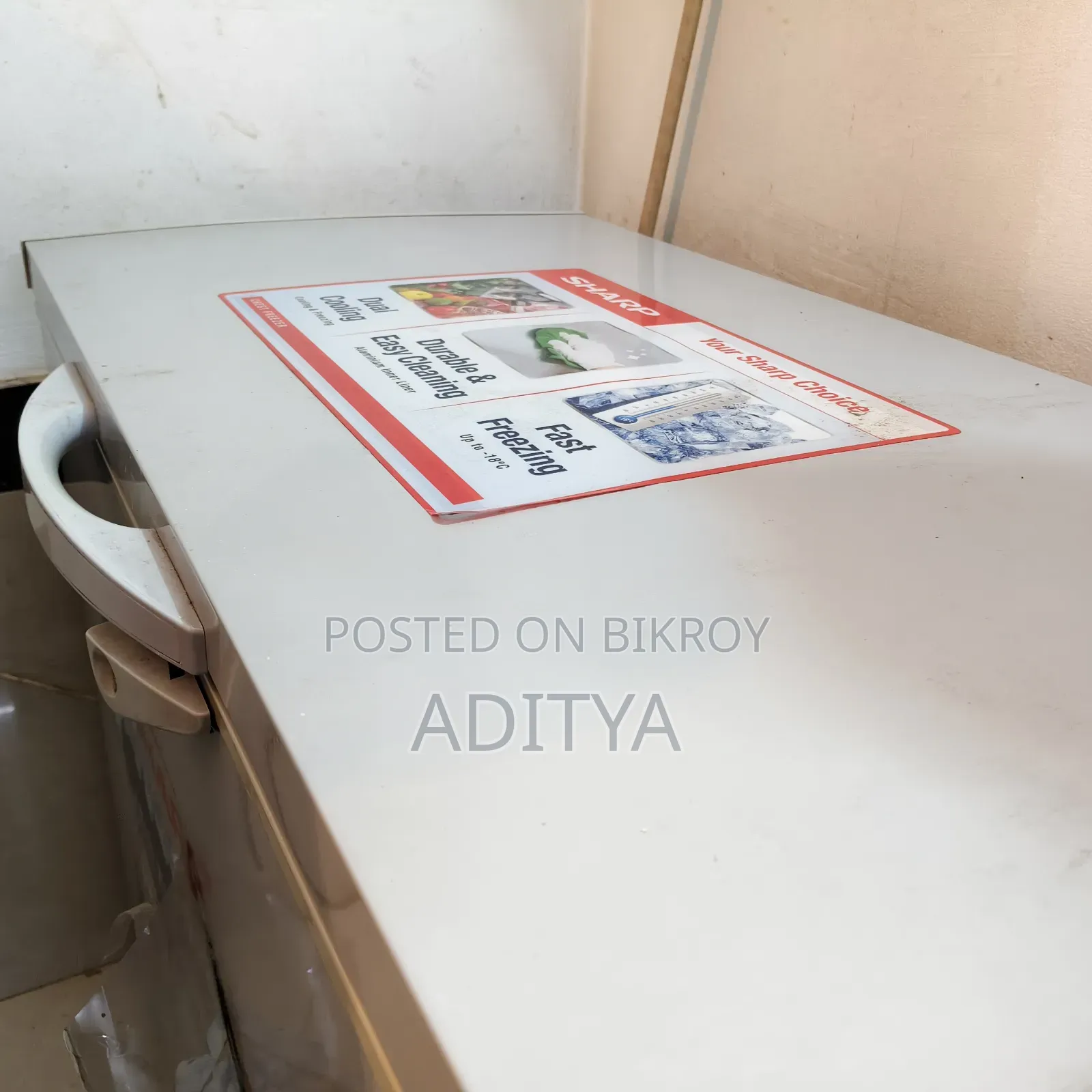 Deep Fridge for Huge Area. SHARP