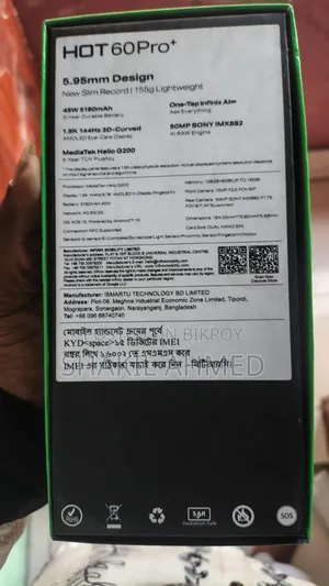 Infinix Hot 60 Pro+ 128 GB Green