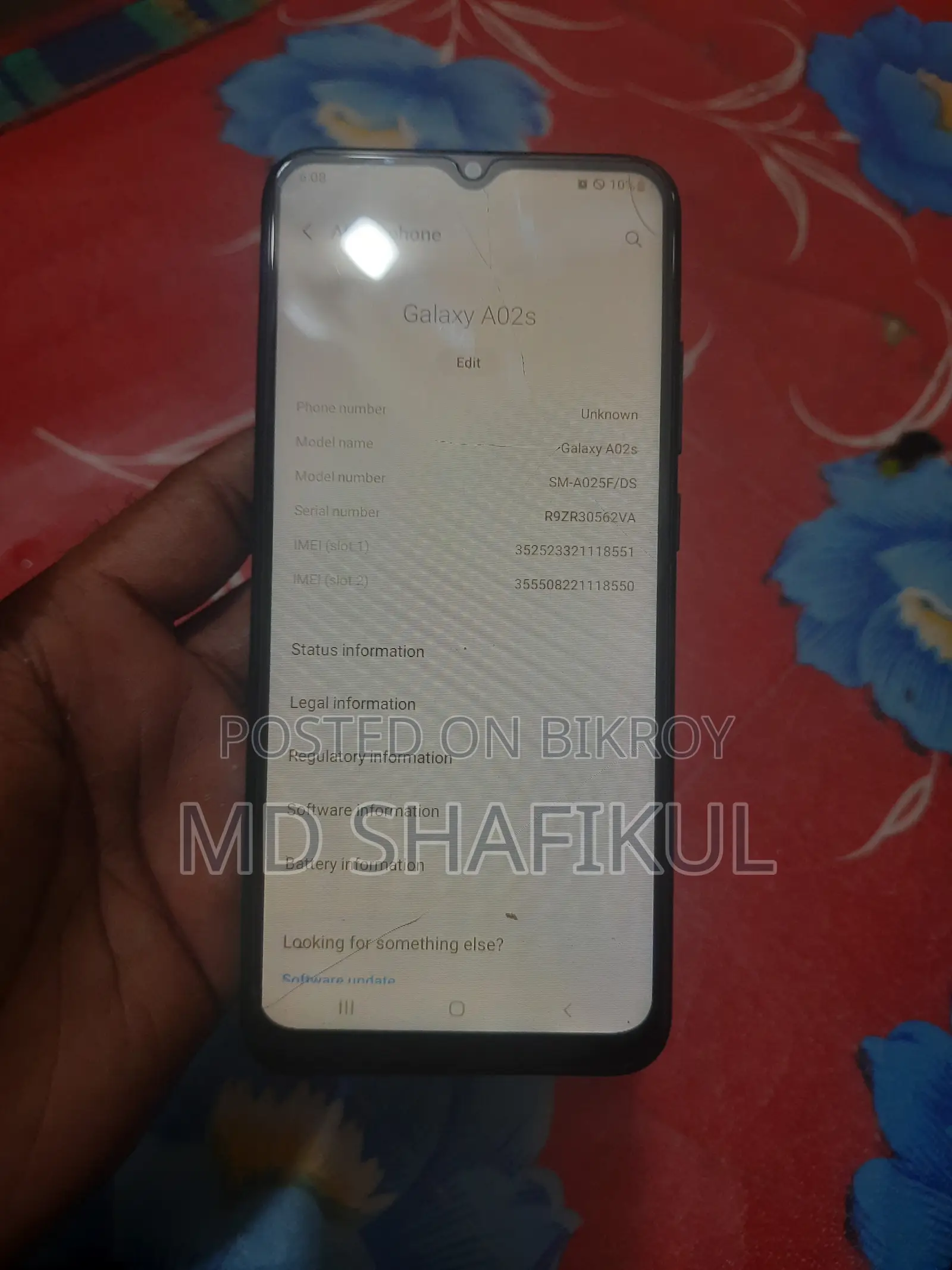 Samsung Galaxy A02S 32 GB Black