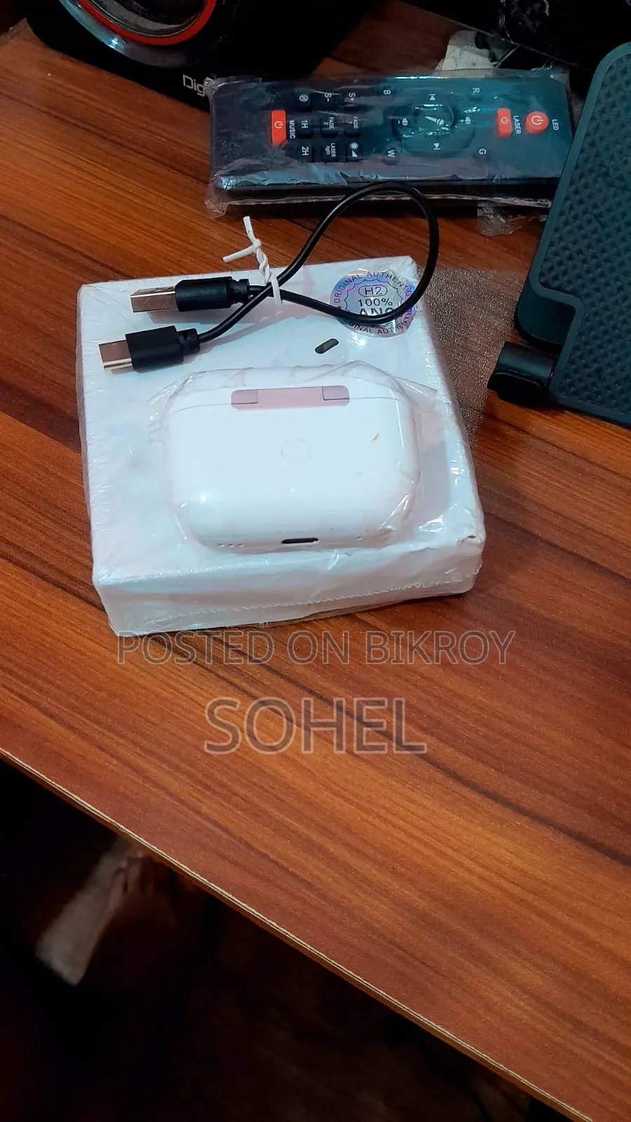 White Earbuds