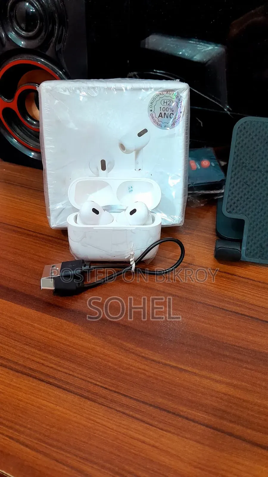 White Earbuds