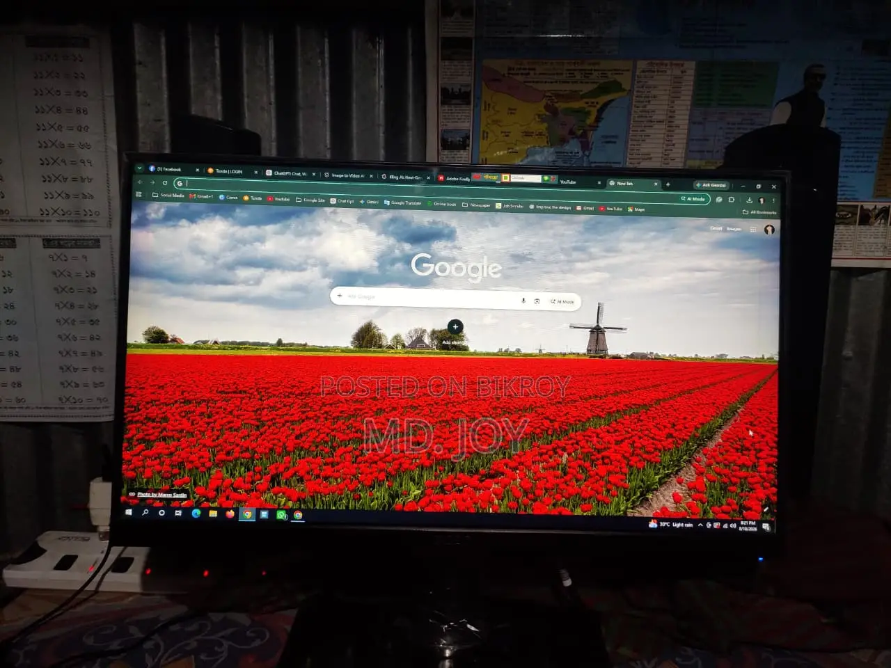 Desktop Computer 8GB Intel Core i3 HDD+SSD 512GB