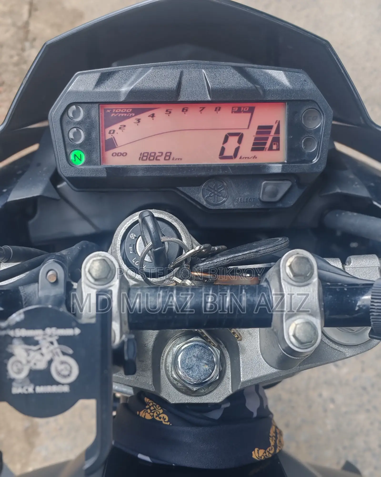 Yamaha FZS V2 2023 Black