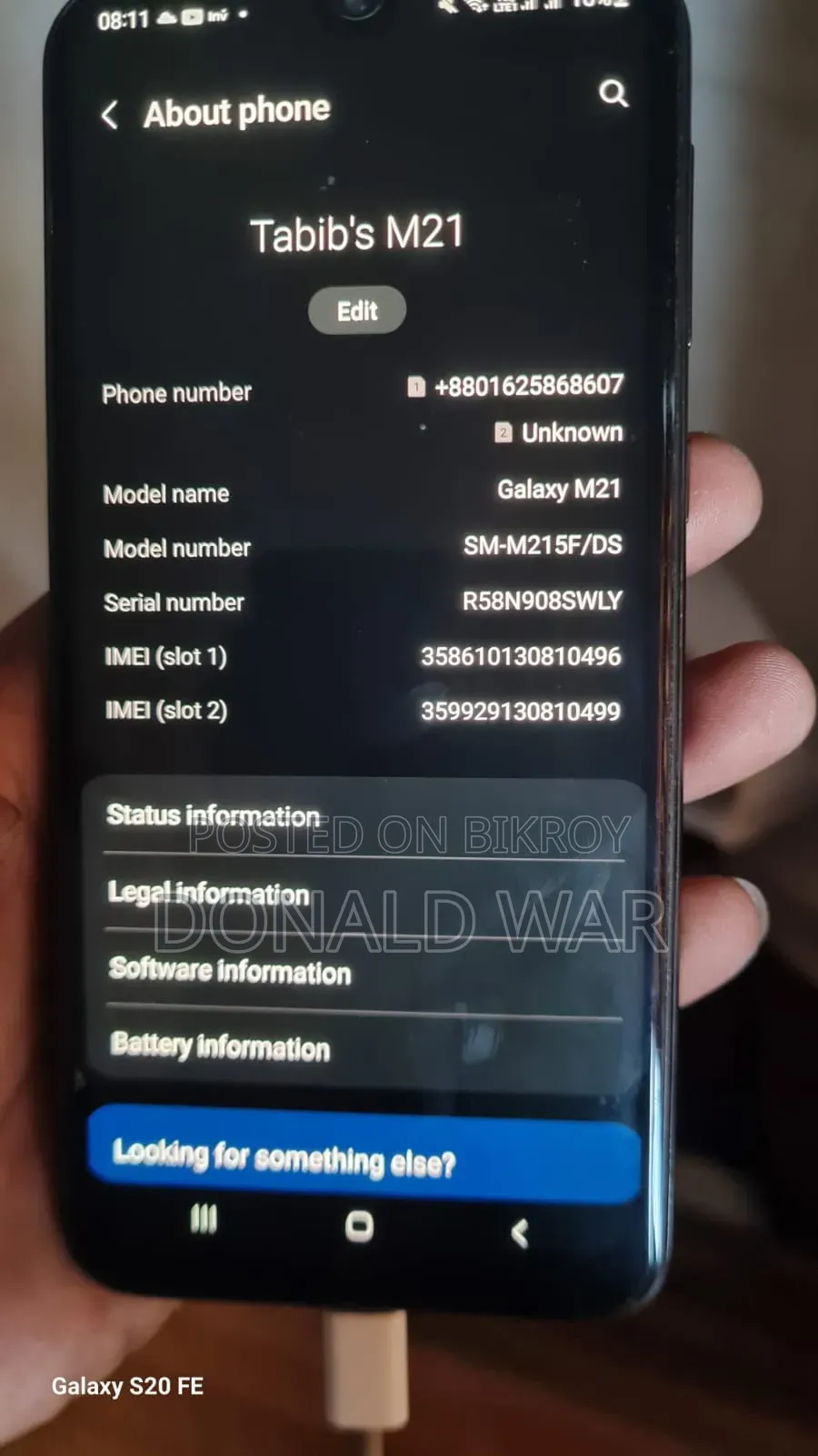 Samsung Galaxy M21 128 GB Black