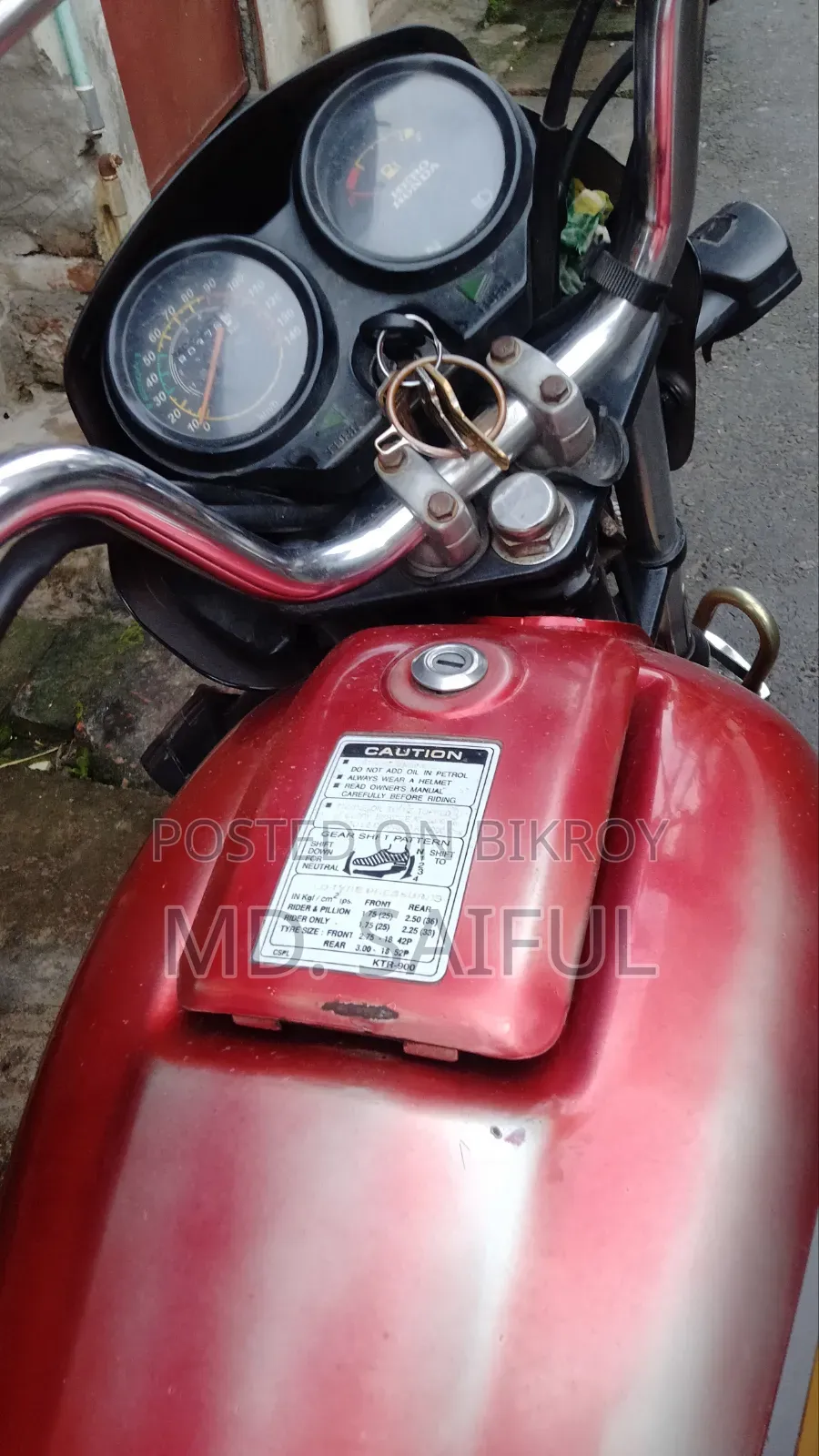 Hero Splendor Plus 2014 Red