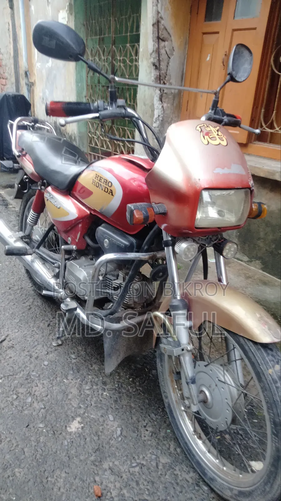Hero Splendor Plus 2014 Red
