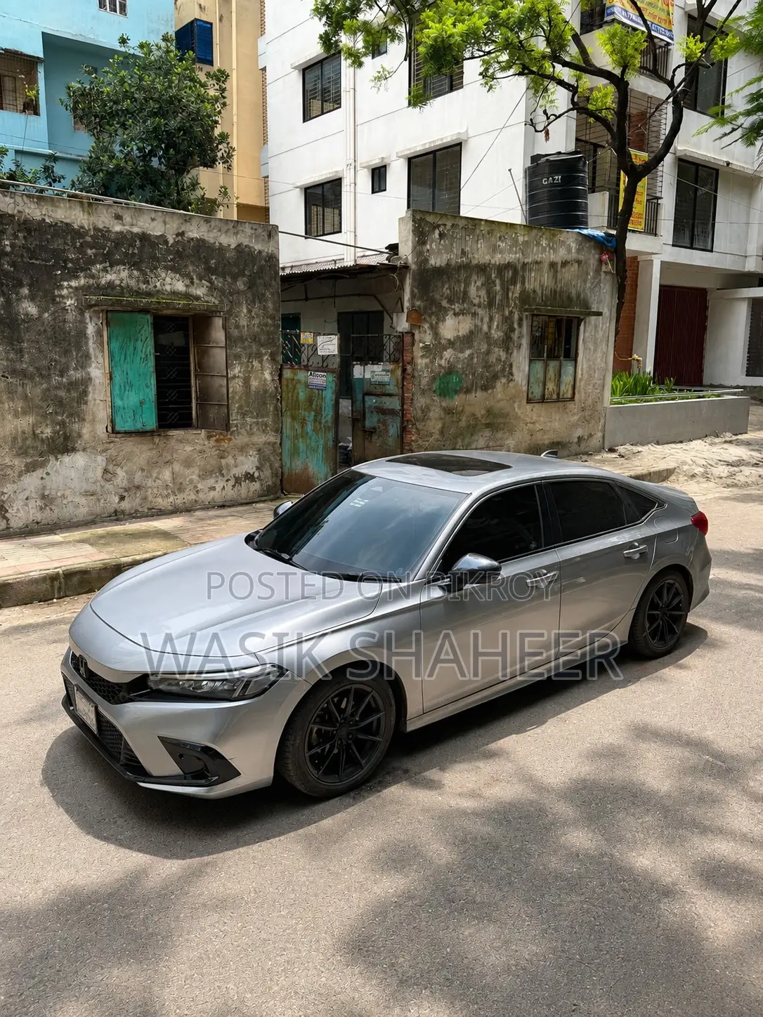 Honda Civic EX 2022 Silver