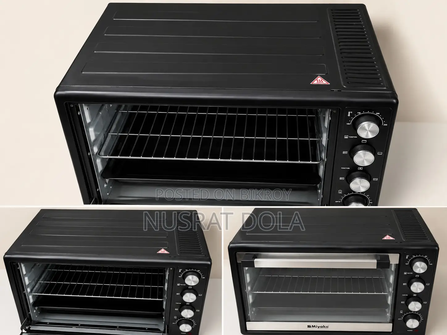 100 LTR Miyako Electric Oven