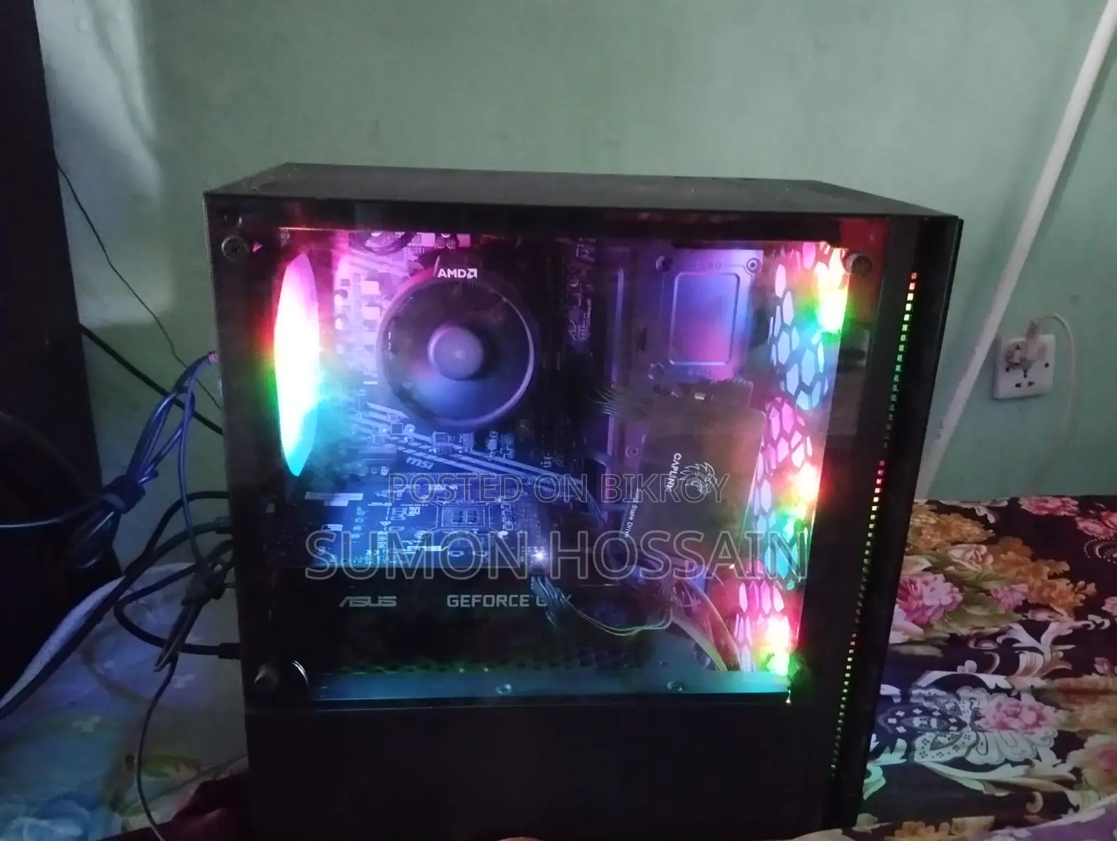 Desktop Computer MSI 16GB AMD Ryzen 5 SSD 512GB