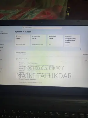 Laptop Toshiba Dynabook R634/M 8GB Intel Core i3 SSD 128GB
